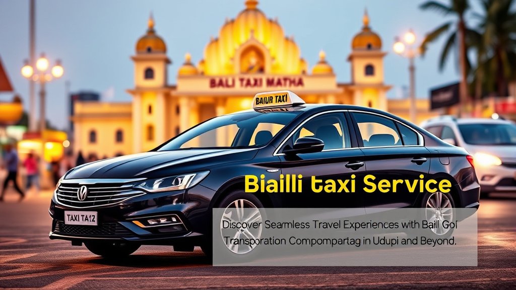 Discover Seamless Travel Experiences with Bailur Taxi Service – Your Go-To Transportation Companion in Udupi and Beyond