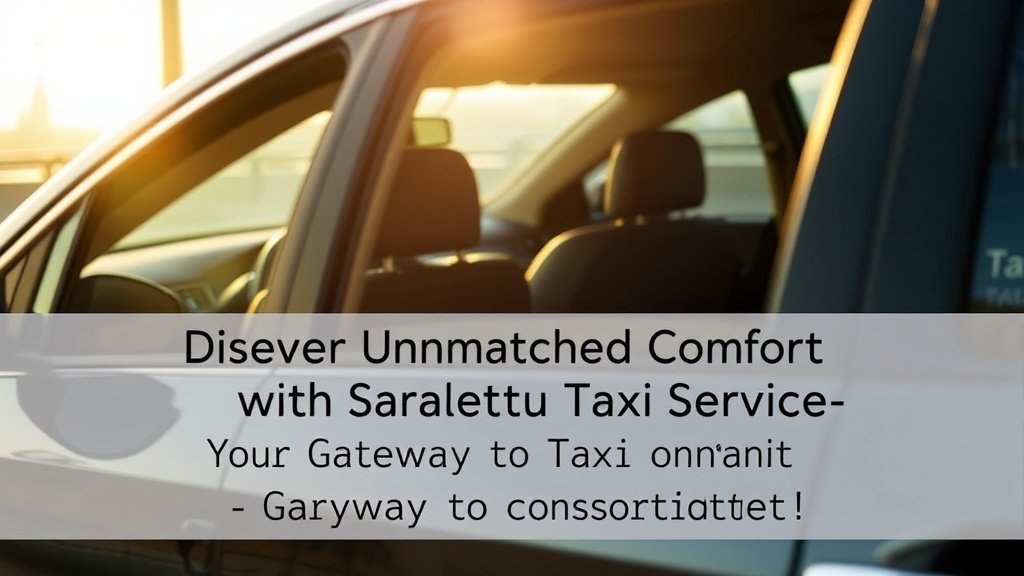 Discover Unmatched Comfort with Saralebettu Taxi Service – Your Gateway to Convenient Travel