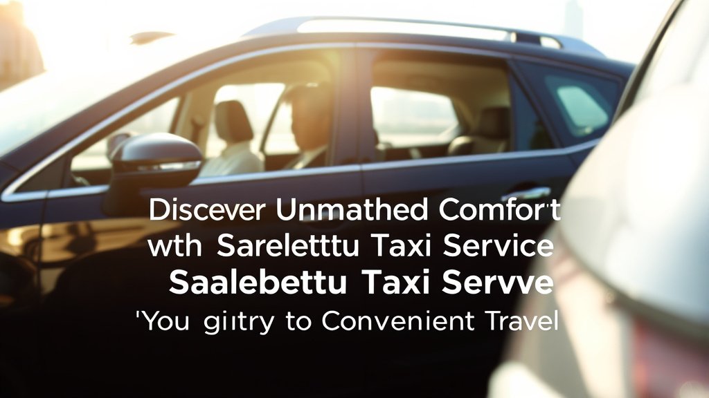 Discover Unmatched Comfort with Saralebettu Taxi Service – Your Gateway to Convenient Travel